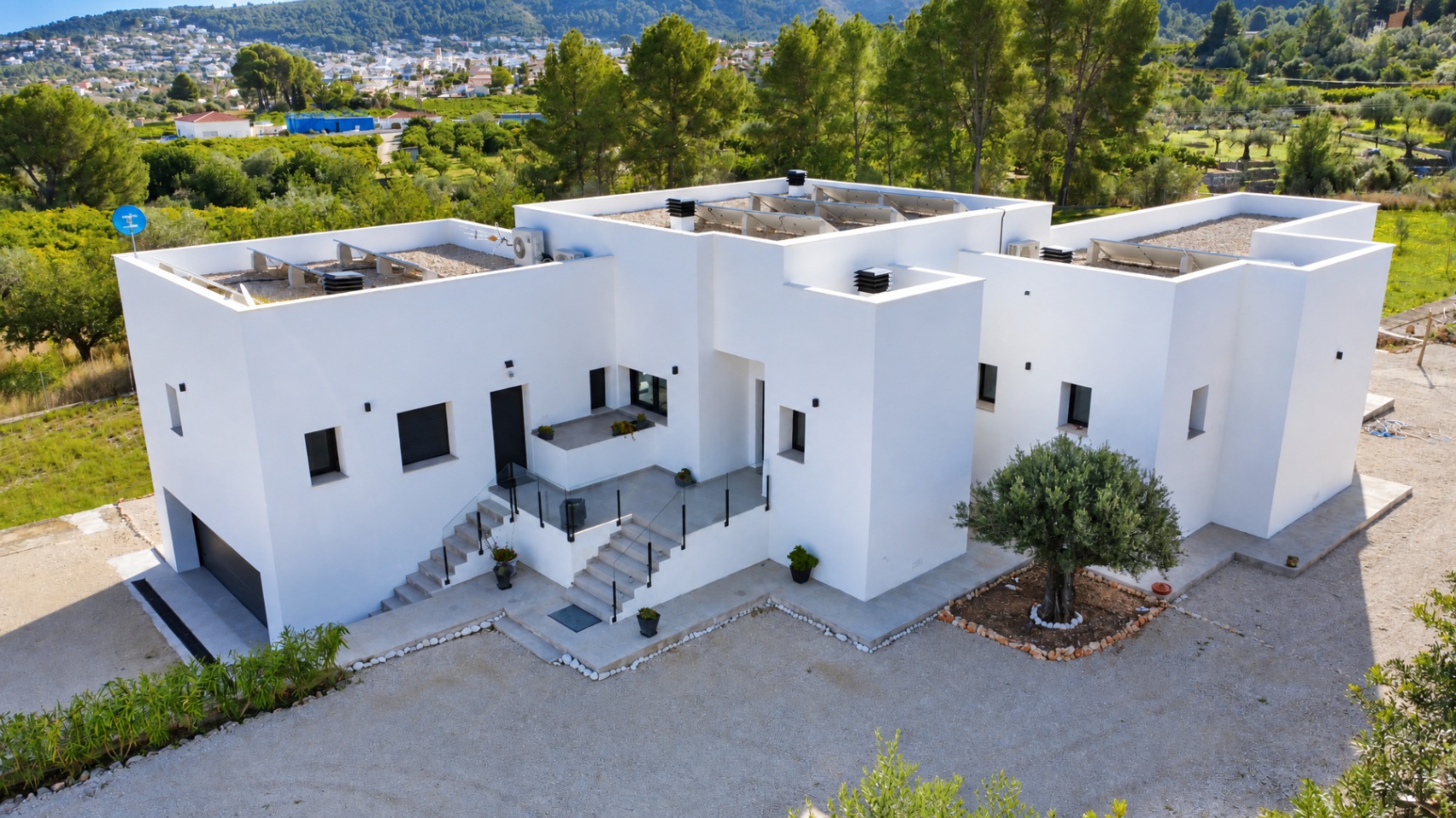 001836PGI - Villa moderne à vendre à Orba avec vue sur la mer.