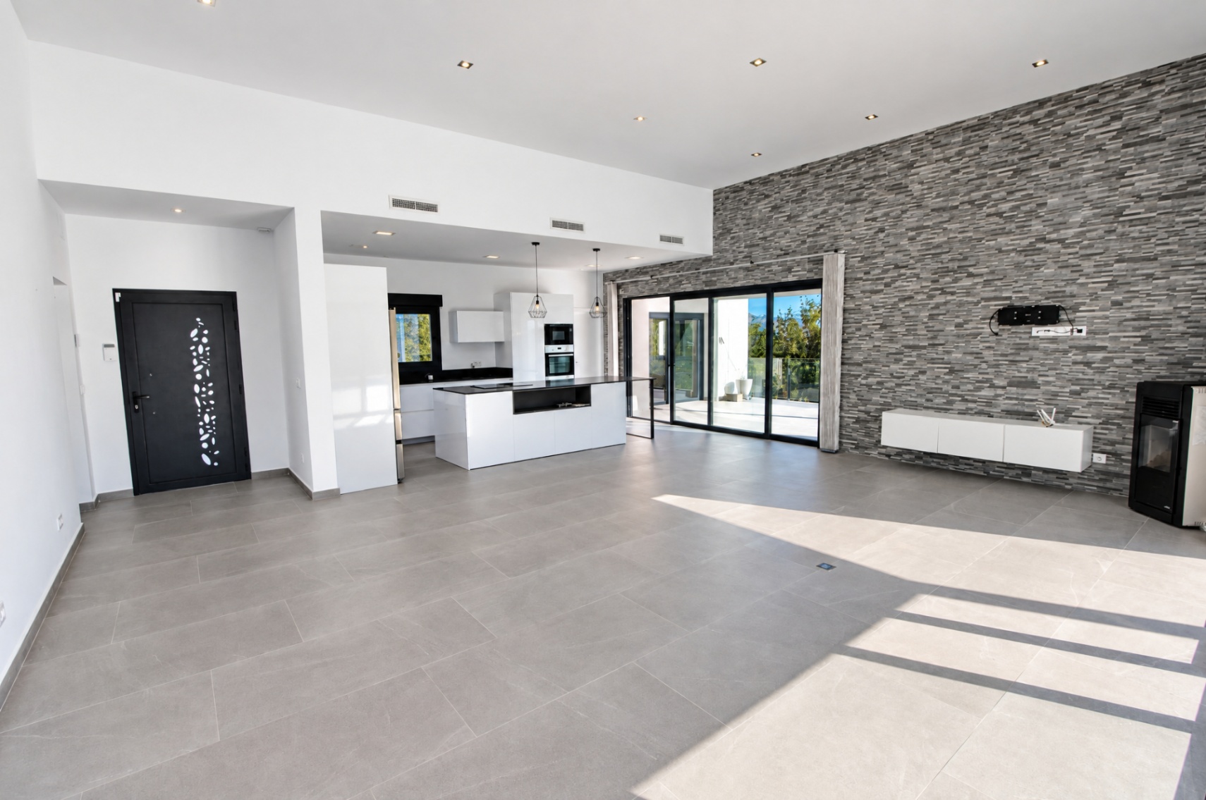 001836PGI - Villa moderne à vendre à Orba avec vue sur la mer.