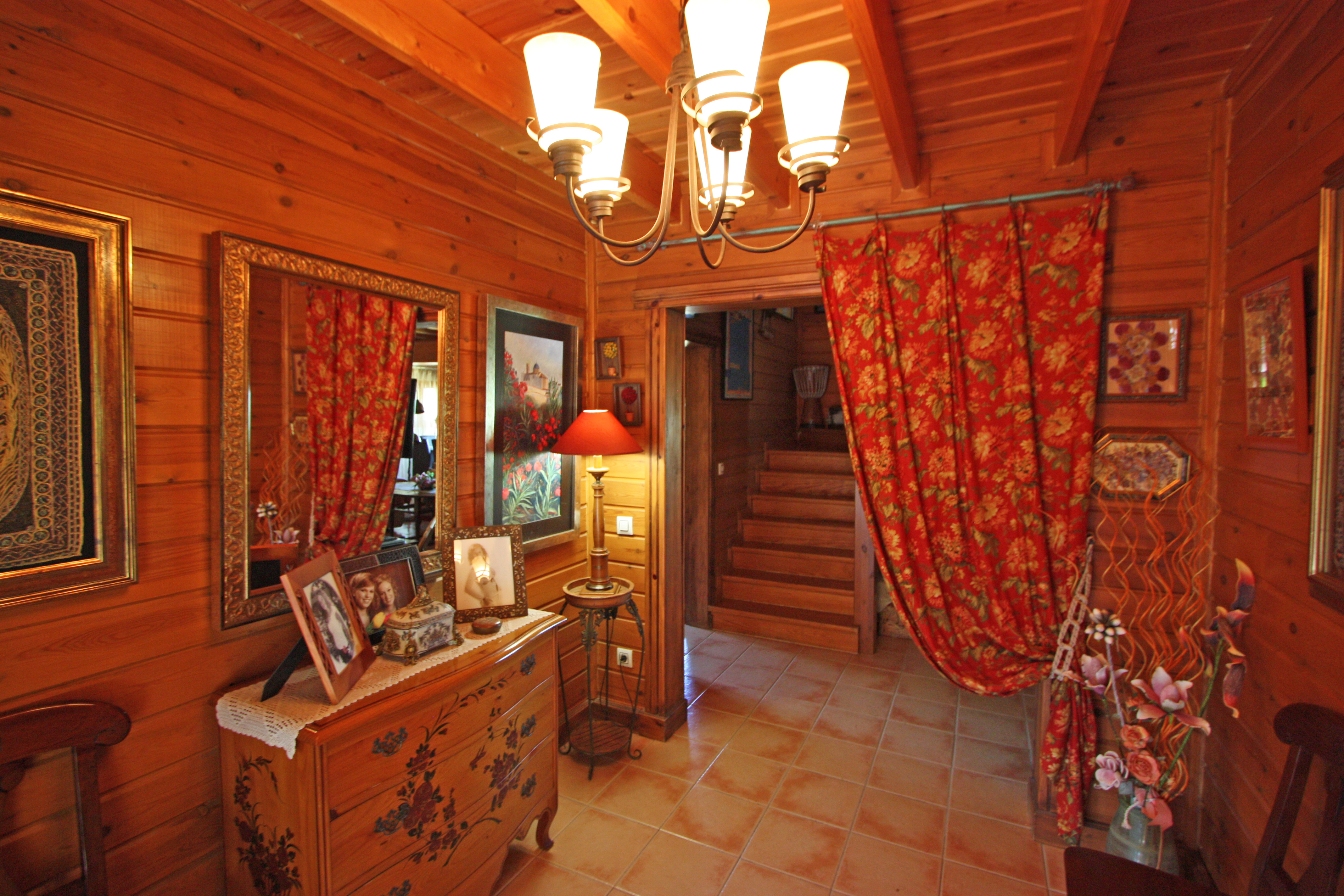 Wooden villa for sale in Orba